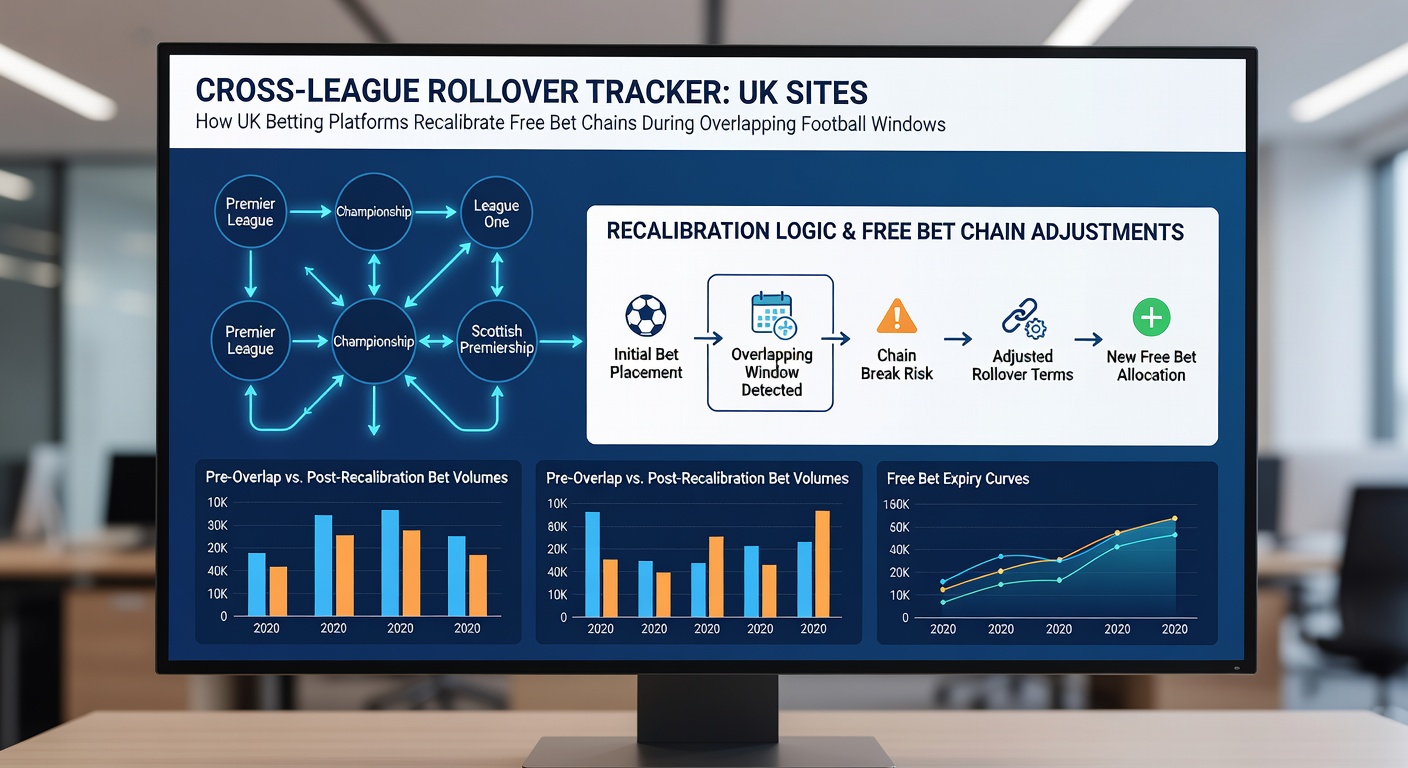 Screenshot of a UK betting app interface displaying recalibrated free bet rollover progress during overlapping sports events