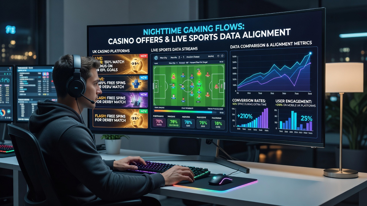 Live sports data dashboards integrated with casino bonus systems on UK betting platforms