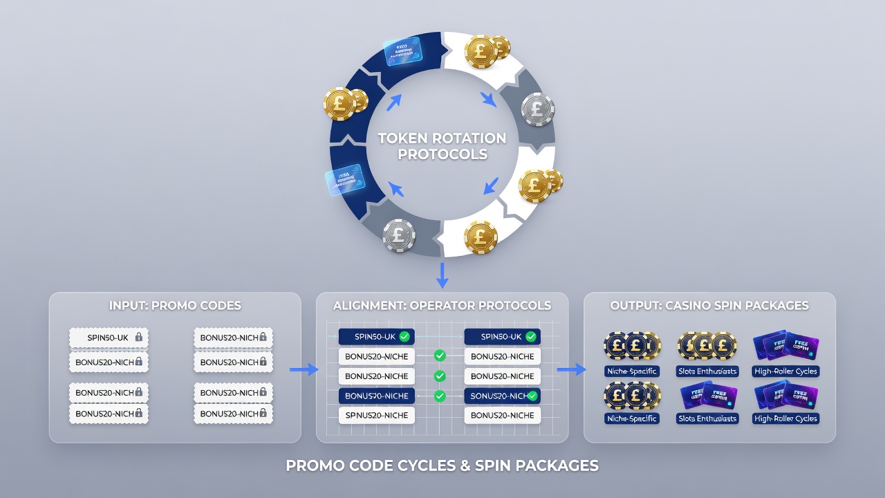 Casino spin packages transitioning into niche market odds displays on operator dashboards during June 2026 updates